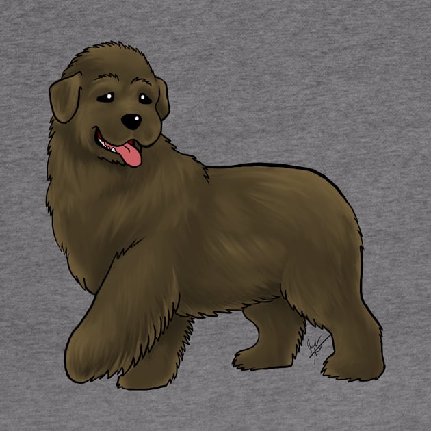 Dog - Newfoundland - Brown by Jen's Dogs Custom Gifts and Designs